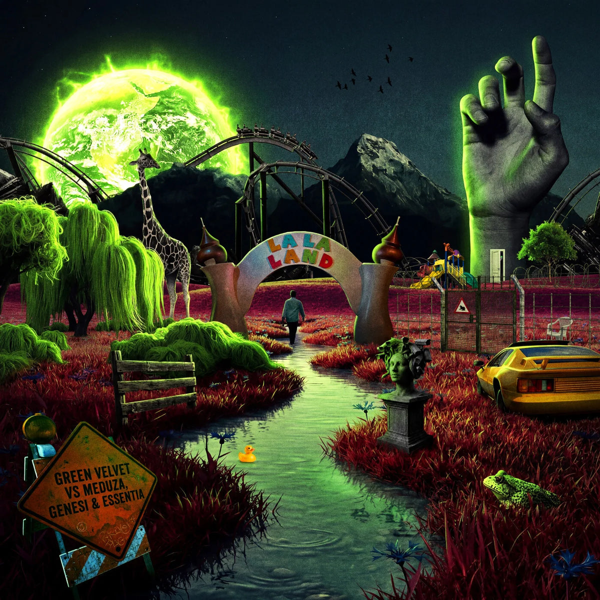 Green Velvet, Meduza, GENESI (ITA), ESSENTIA(IT) - La La Land (Stencil)