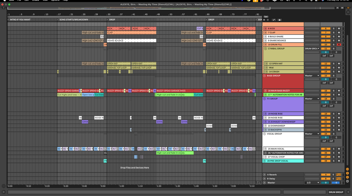 ALEXYS, Strn. - Wasting My Time (Ableton Stencil – Speed Garage)