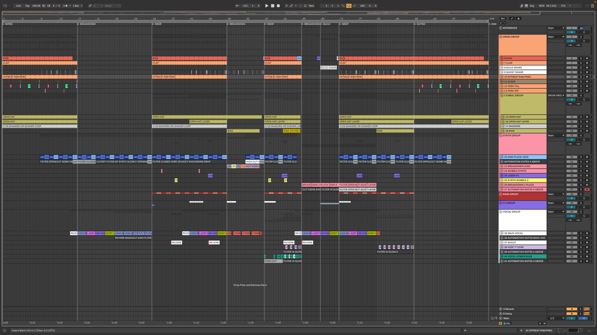 BL3SS - 567AM (Ableton Stencil)