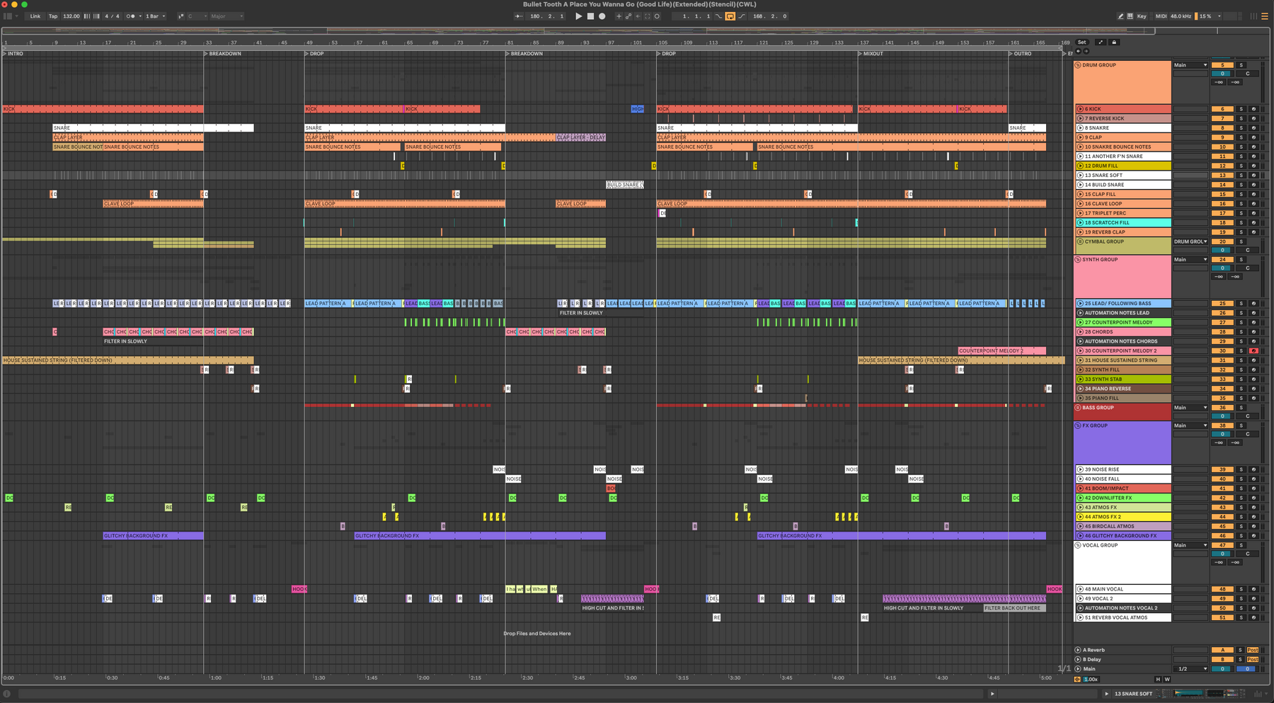 Bullet Tooth - A Place You Wanna Go (Good Life)(Ableton Stencil)