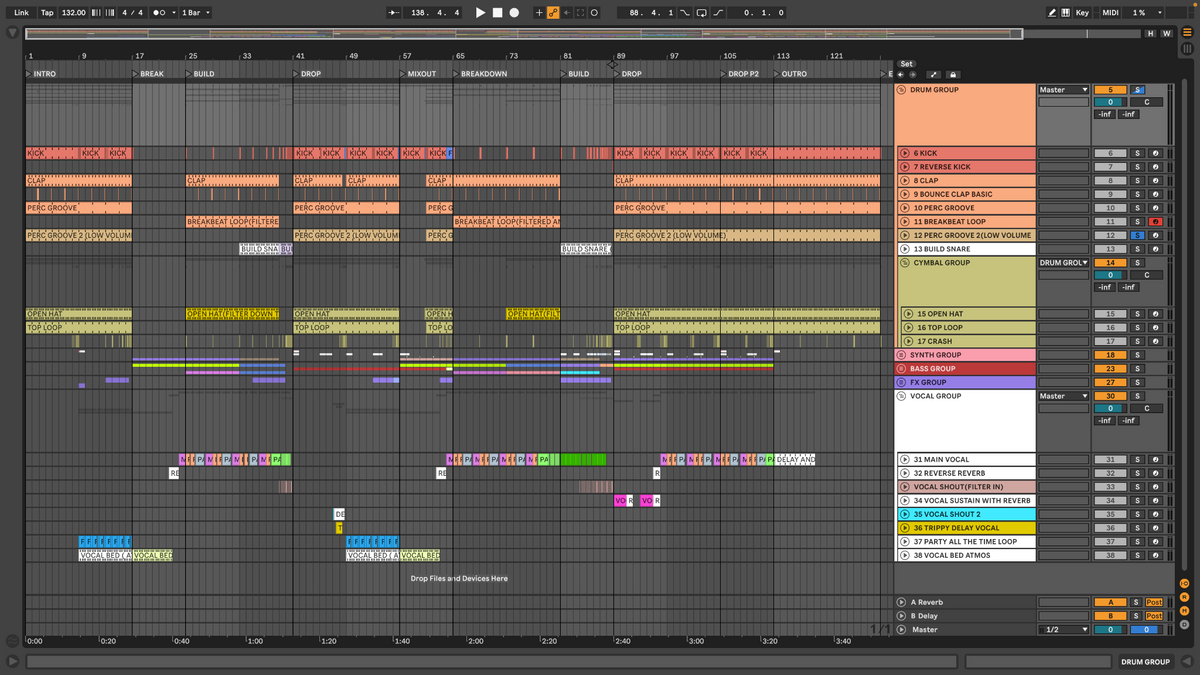 D.O.D., Hannah Laing, HVRR - Party All The Time (D.O.D. Extended Mix) (Ableton Stencil - Speed Garage)