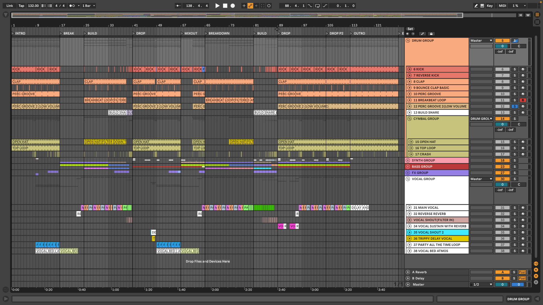 D.O.D., Hannah Laing, HVRR - Party All The Time (D.O.D. Extended Mix) (Ableton Stencil)