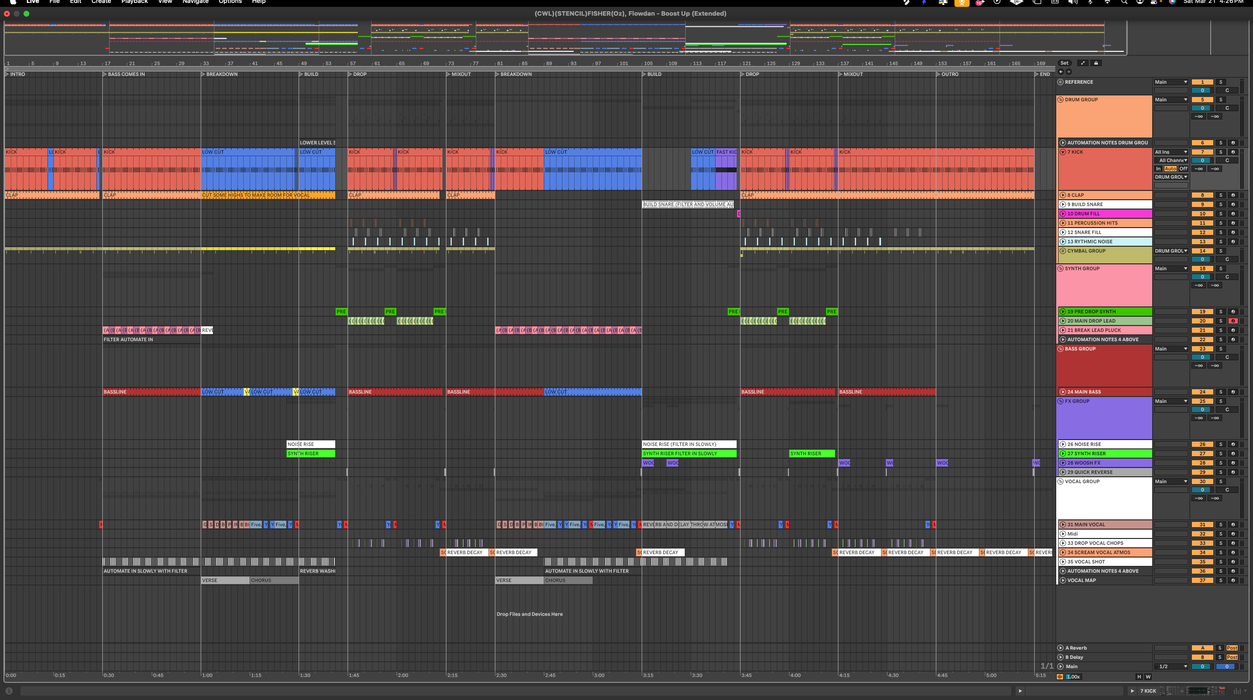 Fisher(oz), Flowdan - Boost Up (Extended) (Ableton Stencil - Dance/Pop)