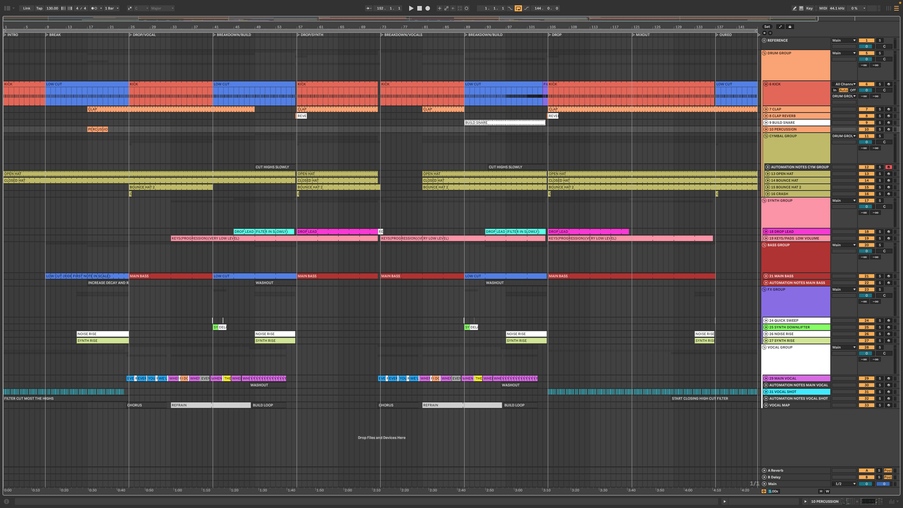 Fisher(oz) - Rain (Ableton Stencil)