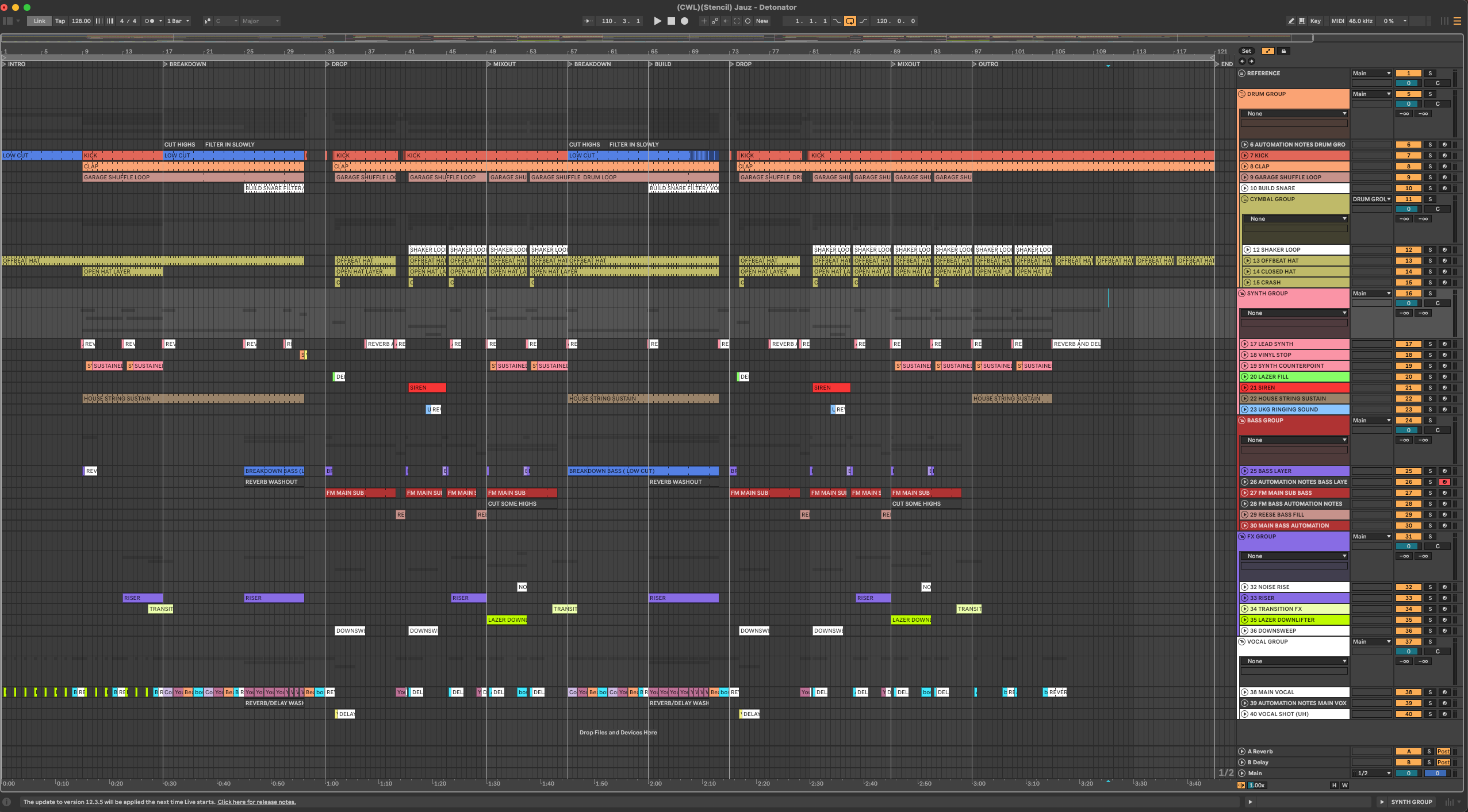 Jauz - Detonator (Ableton Stencil - Bass House)