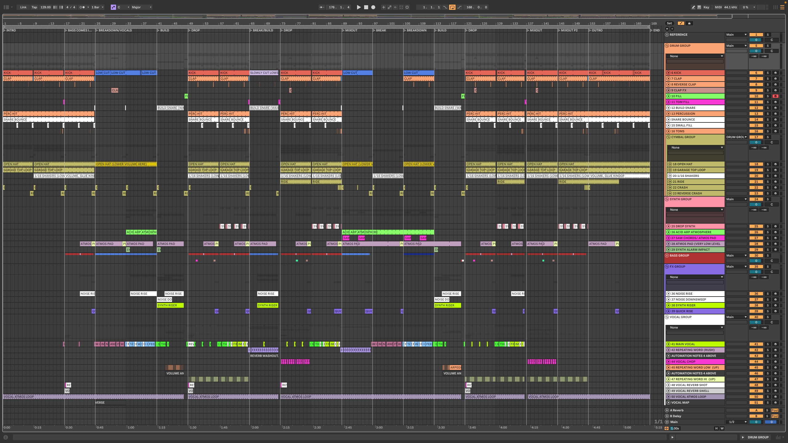 Martin Ikin, Hayley May - Rush (Extended) (Ableton Stencil - Tech House)