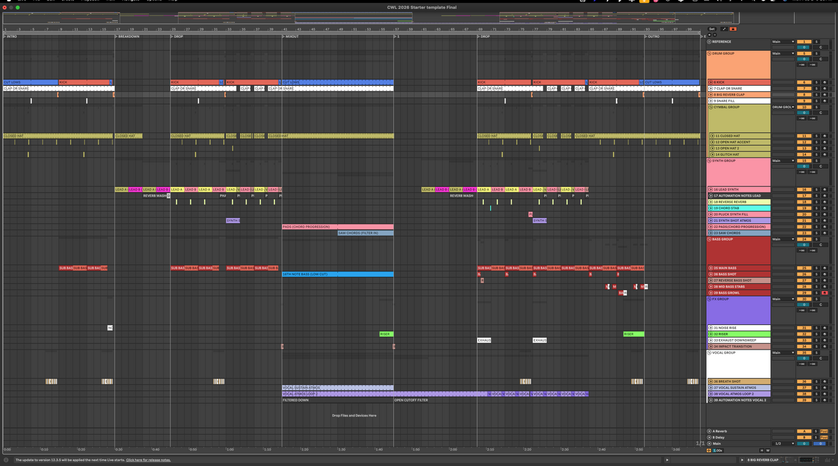 Mesto - Carmelle (Extended) (Ableton Stencil)