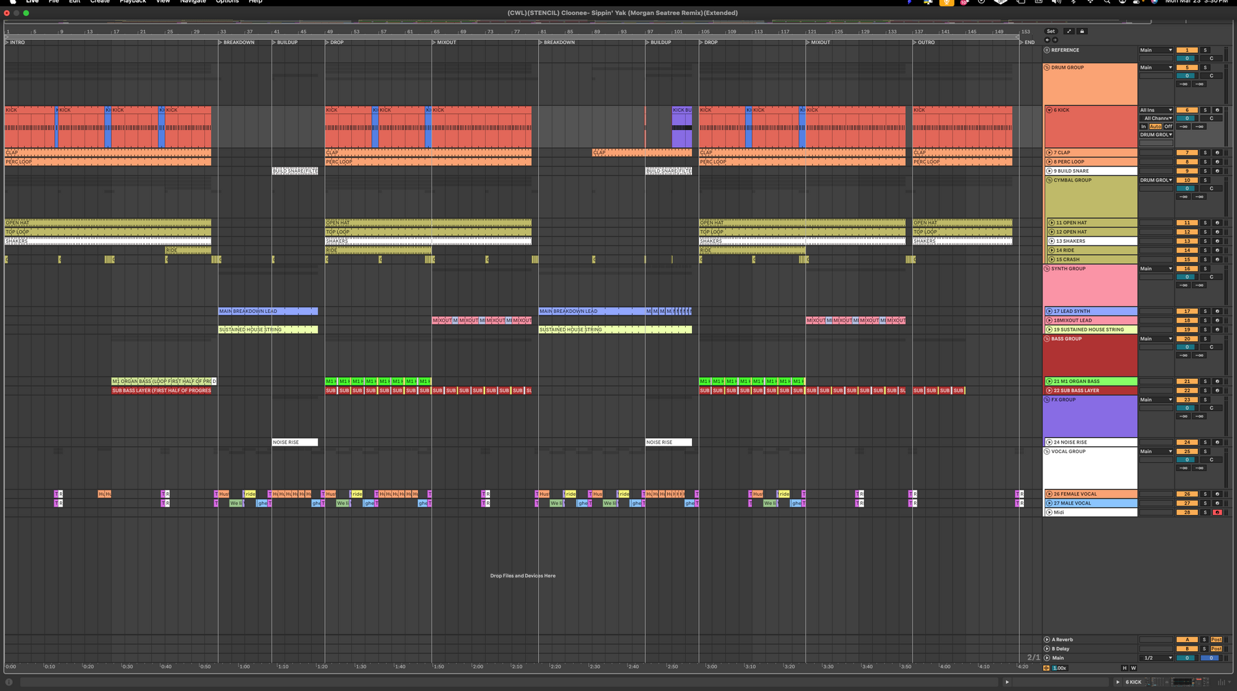 Cloone - Sippin' Yak (Morgan Seatree Remix)(Ableton Stencil)