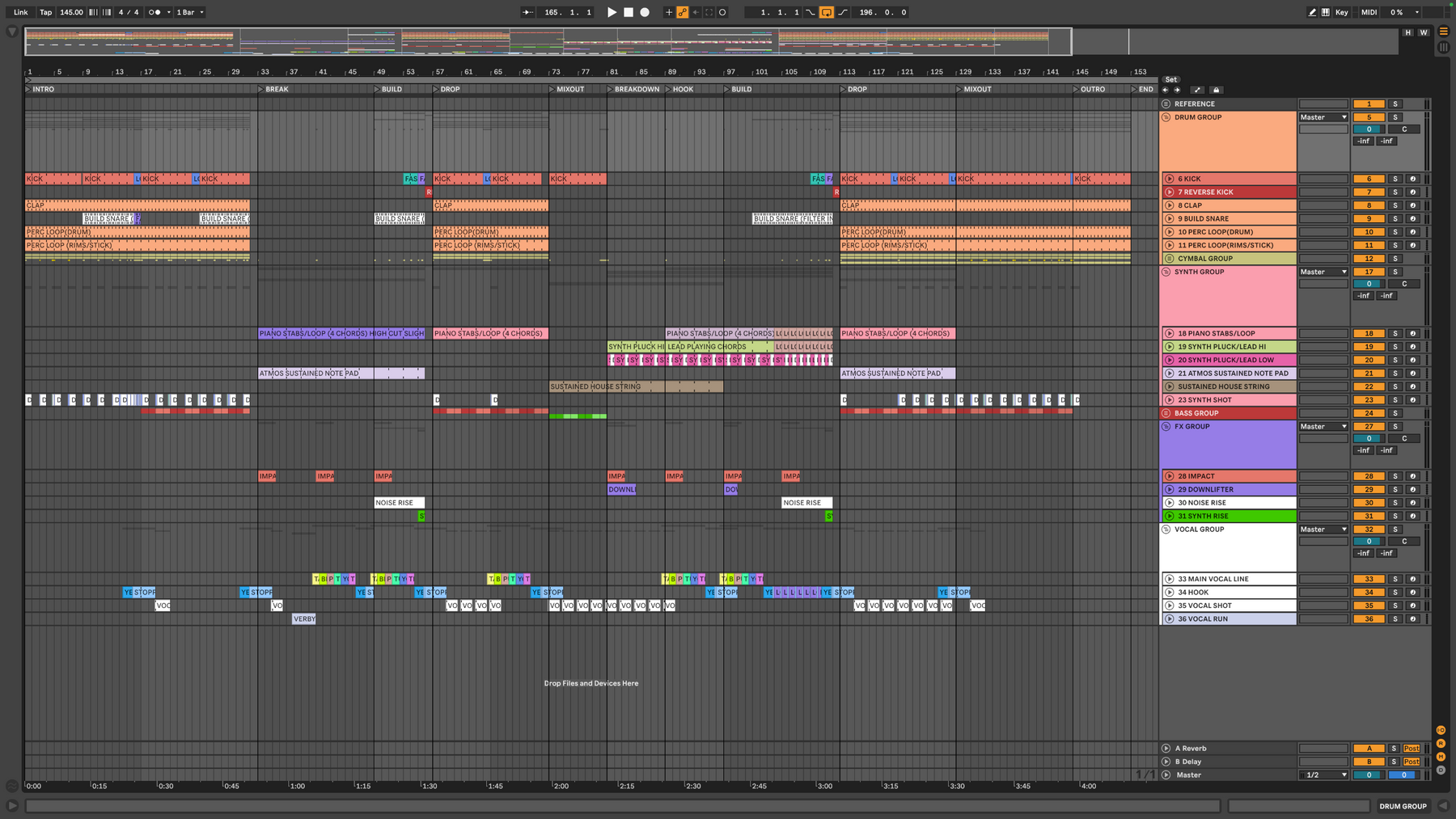 Morgan Seatree - Never Gonna Stop (Ableton Stencil)