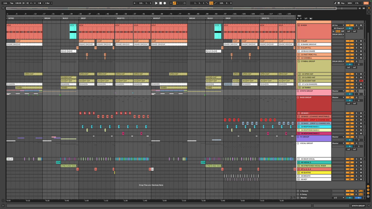 MPH - Fiesta (Ableton Stencil - Speed Garage)