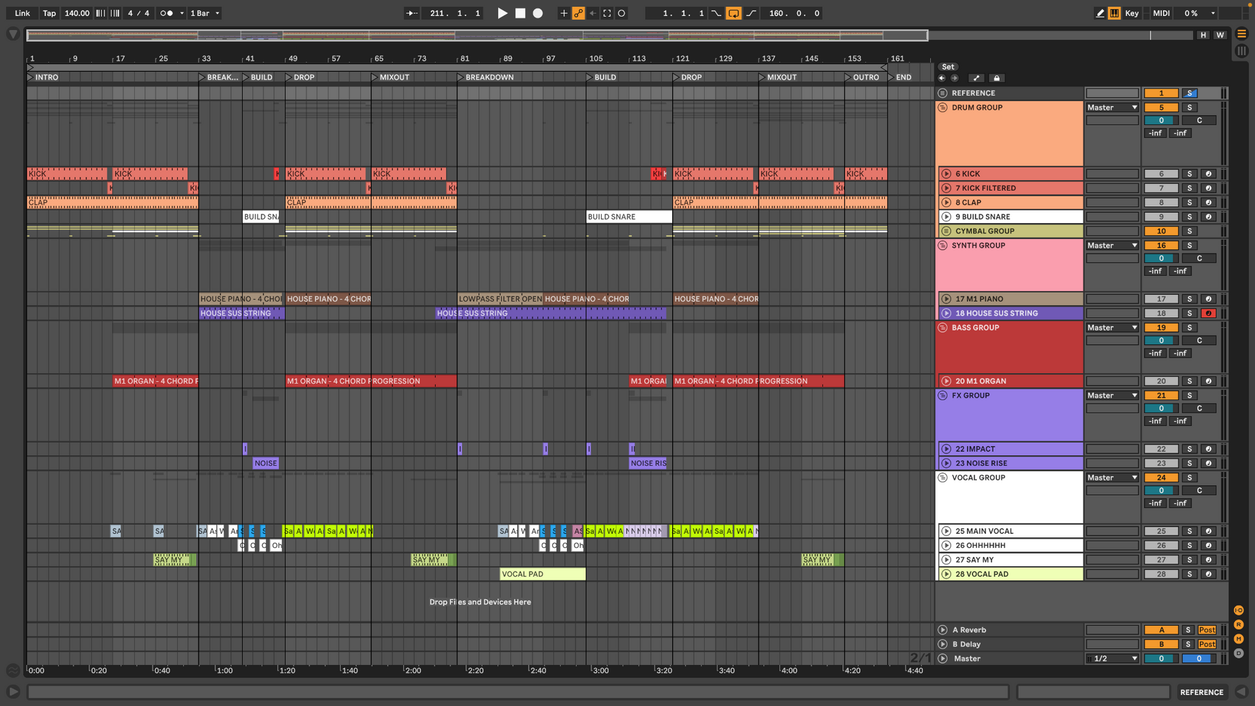 Morgan Seatree, Florence + The Machine - Say My Name (Ableton Stencil)