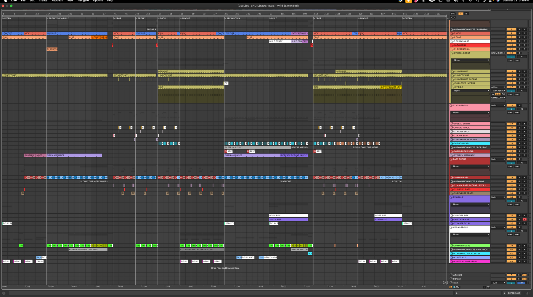 SIDEPIECE - Wild (Ableton Stencil)