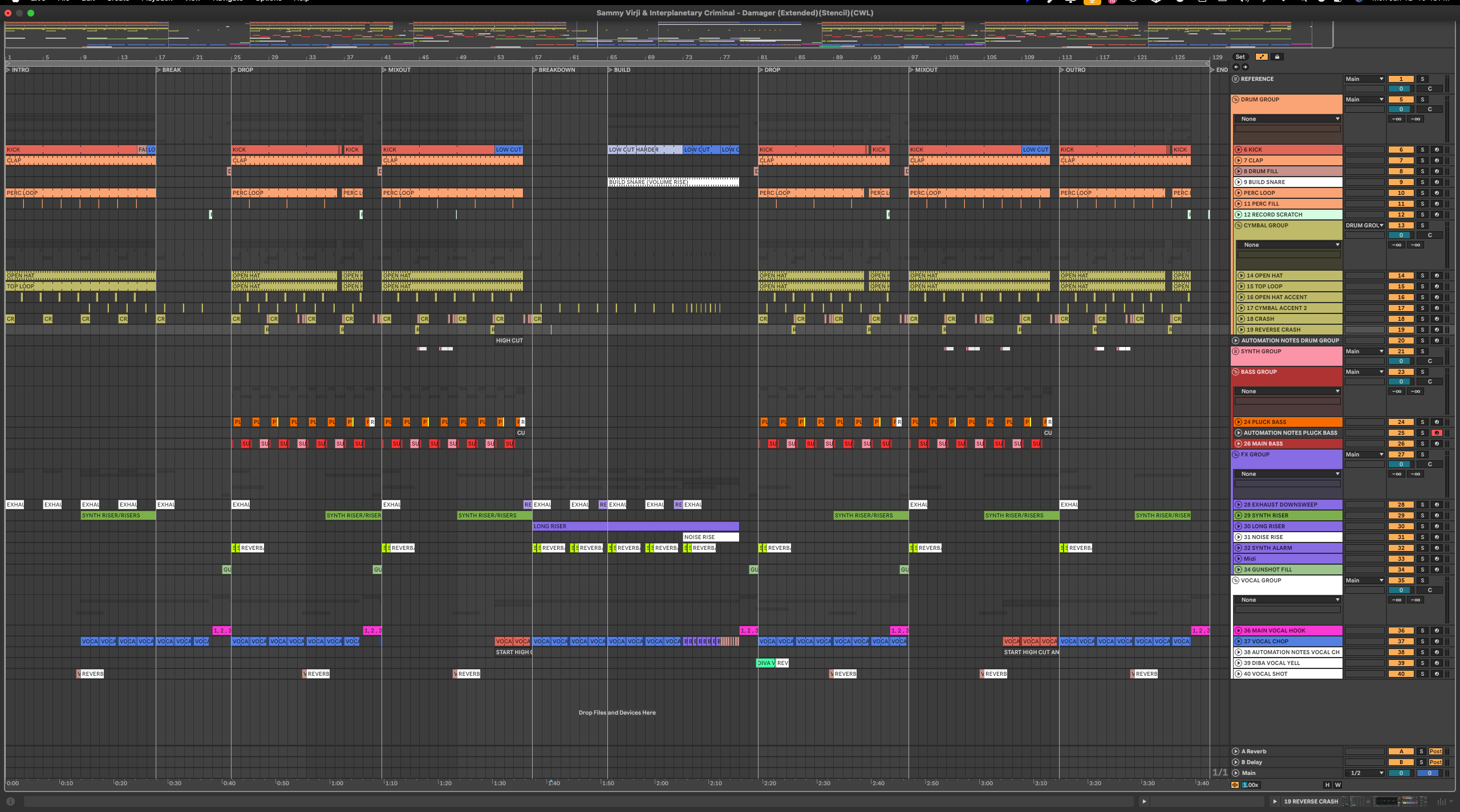 Sammy Virji & Interplanetary Criminal - Damager (Extended)(Ableton Stencil - Speed Garage)