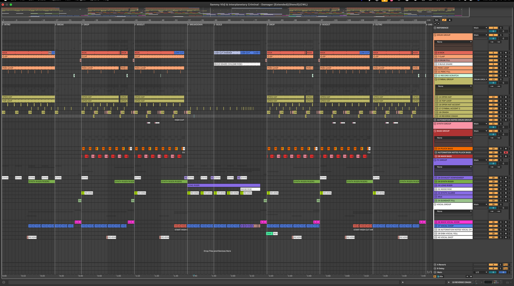 Sammy Virji & Interplanetary Criminal - Damager (Ableton Stencil)