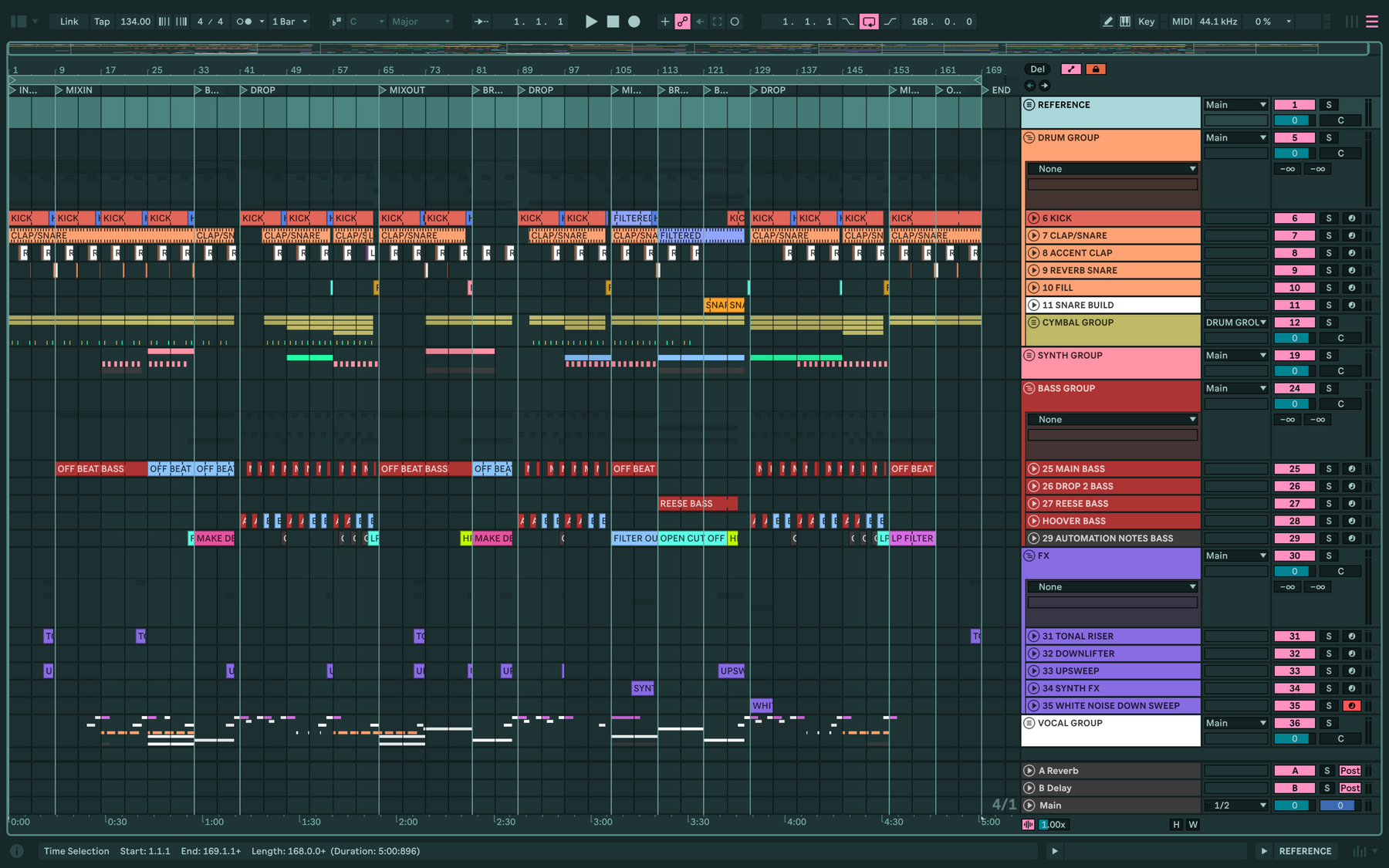 Puretone, Dom Dolla -  Addicted To Bass (Dom Dolla Replase) (Ableton Stencil)