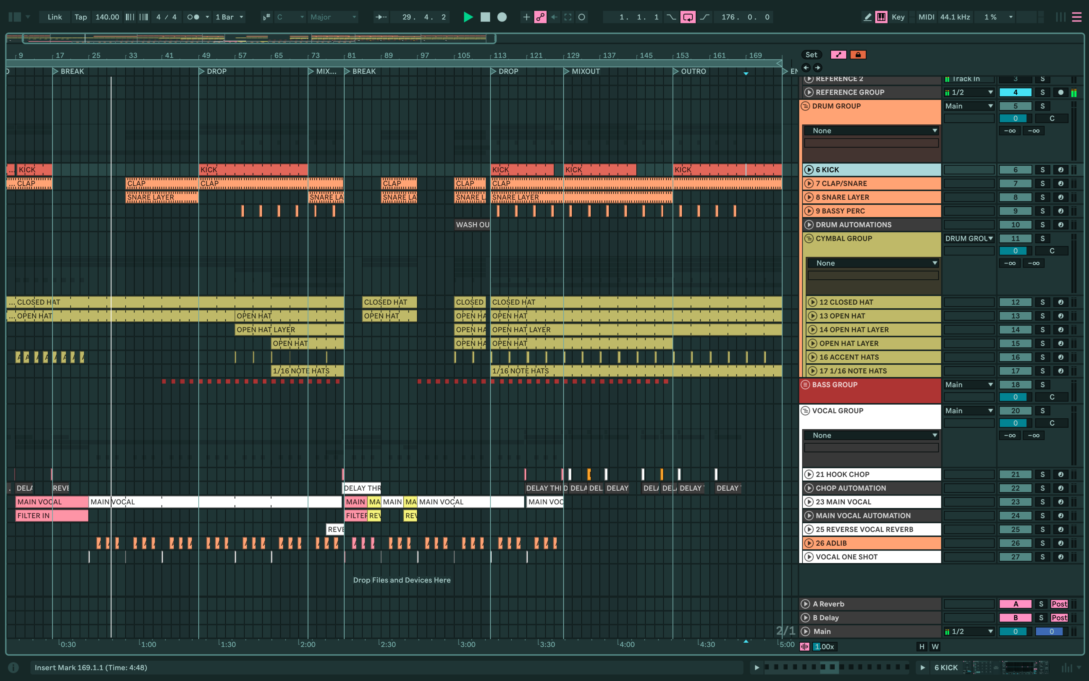 Dean Turnley - Actin' Tough (Extended) (Ableton Stencil - House)