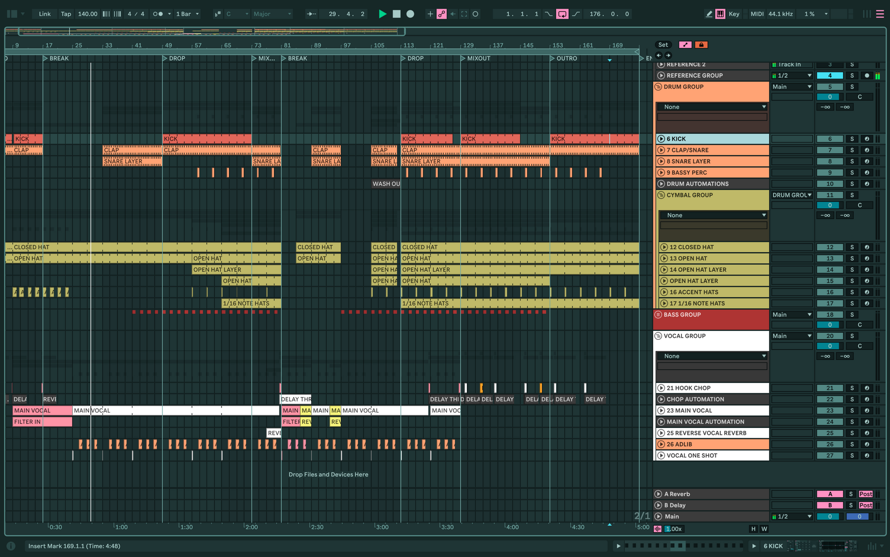 Dean Turnley - Actin' Tough(Ableton Stencil)