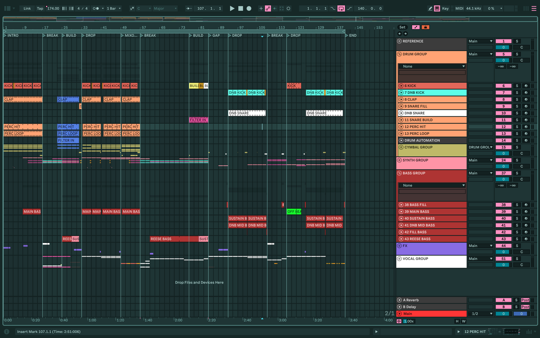 John Summit, The Chainsmokers, Ilsey - All The Time(Ableton Stencil)