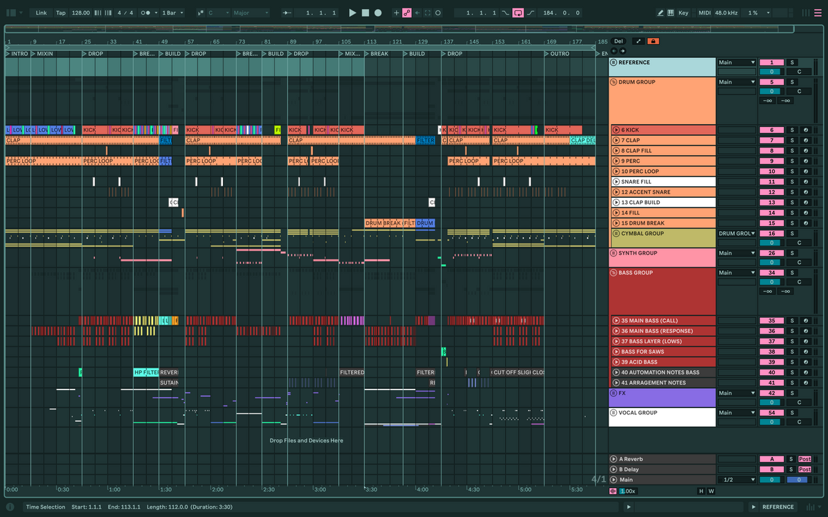 Mau P - Neck (Extended) (Ableton Stencil - Tech House)