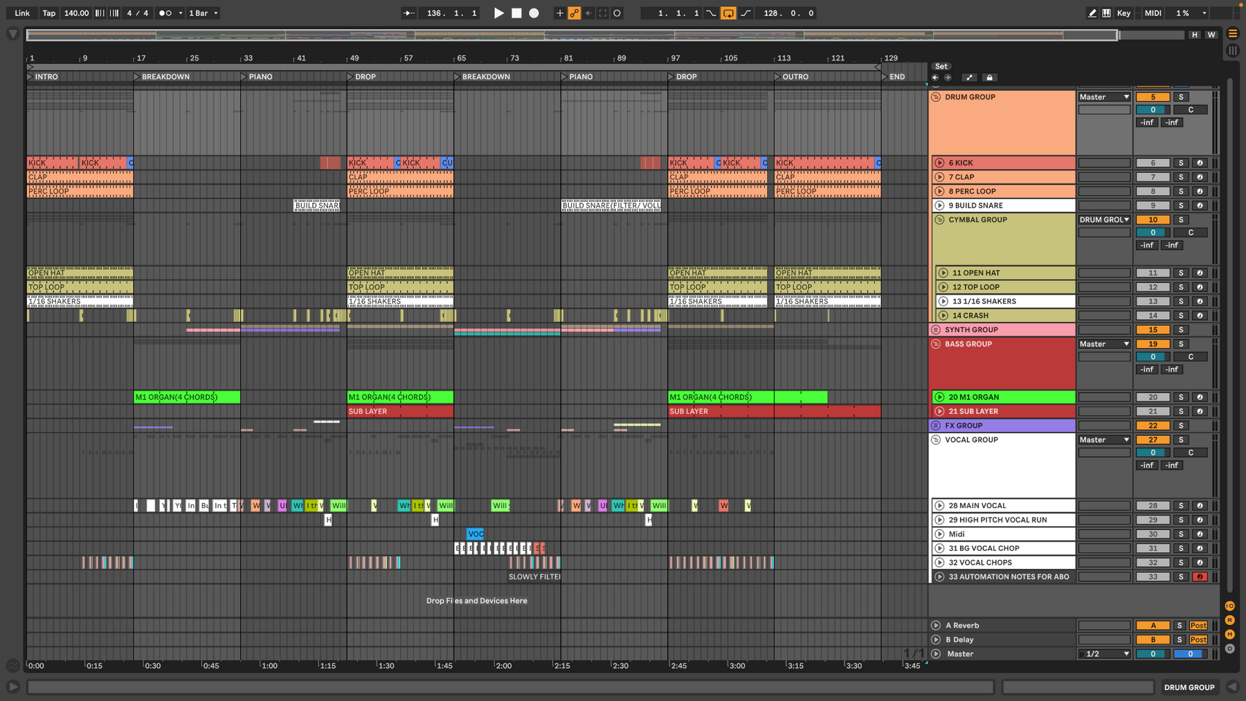 Tell Me (Morgan Seatree Remix) by Sonny Fodera & Clementine Douglas(Ableton Stencil)