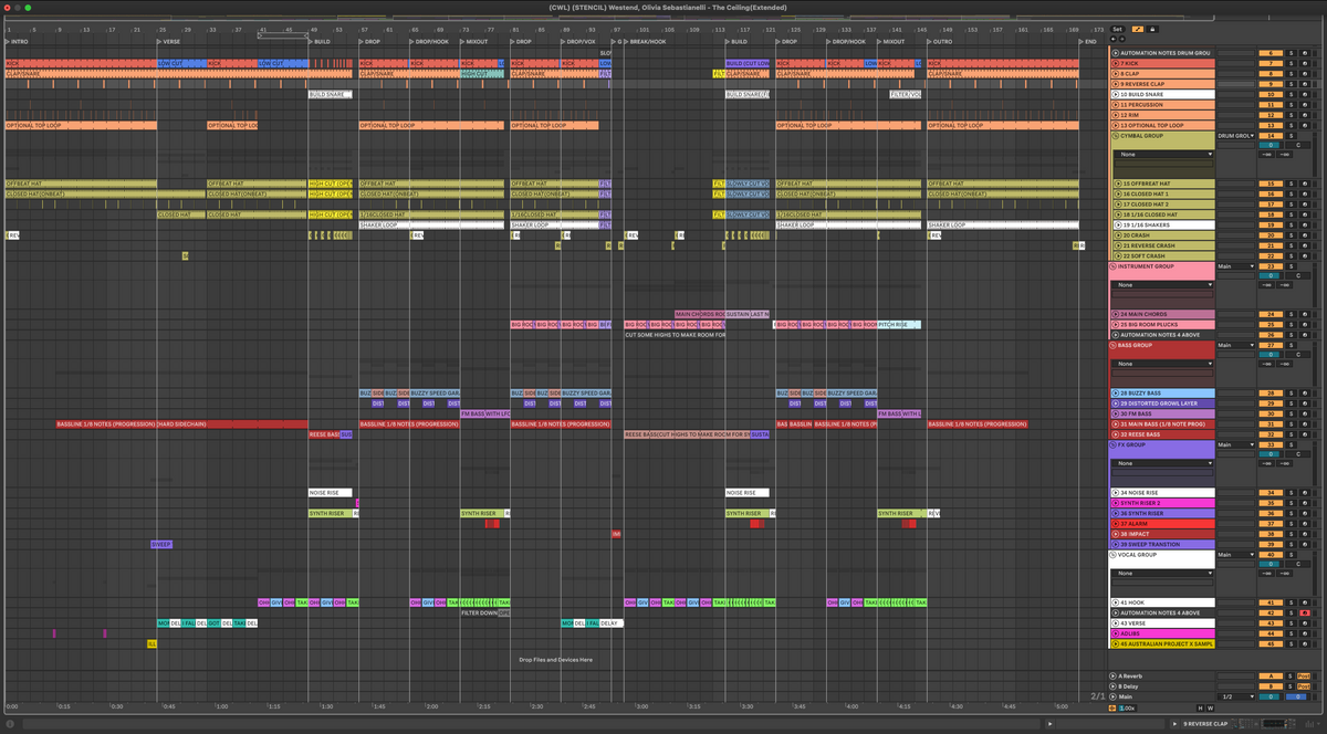 Westend, Olivia Sebastianelli - The Ceiling(Ableton Stencil)
