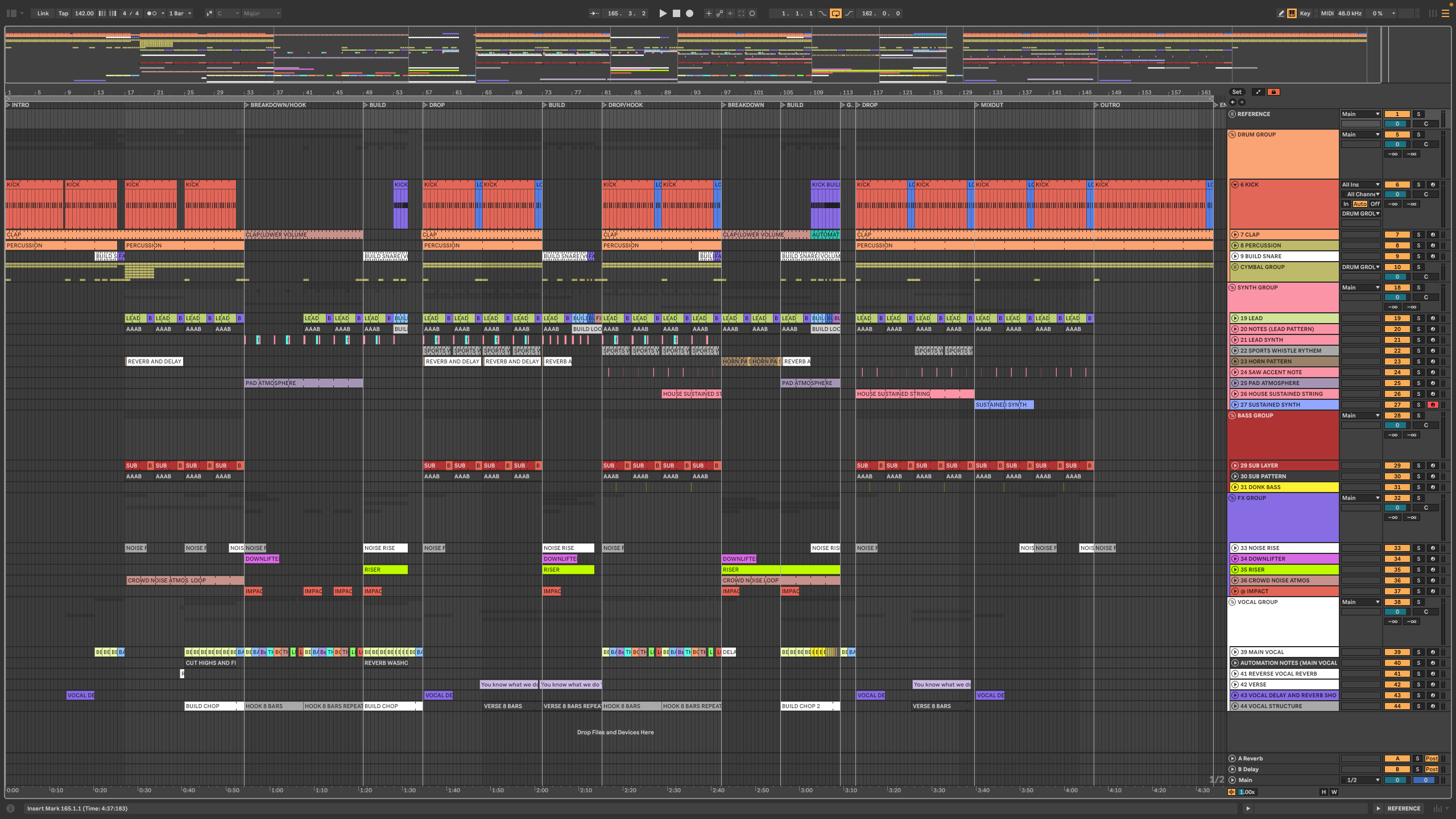 Morgan Seatree & Carla Monroe - Beat is Jumping (Extended) (Ableton Stencil - Speed Garage)