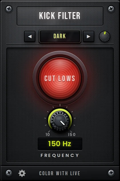 CWL Kick Filter, Dark skin